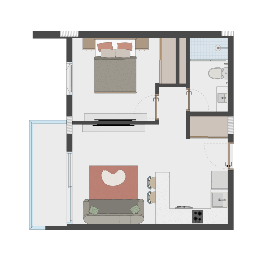 Planos46.36m²