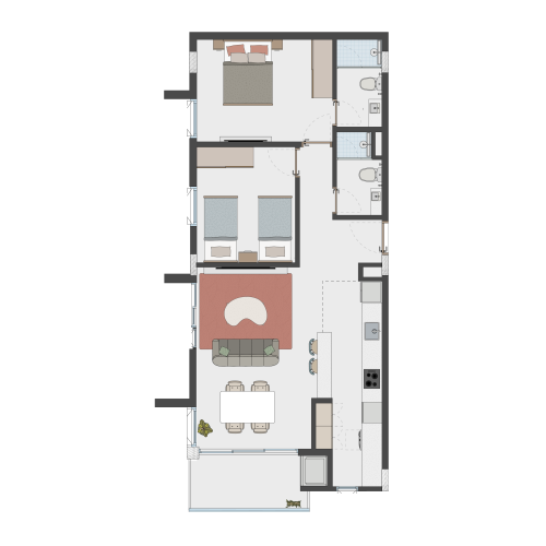 Planos84.49m²