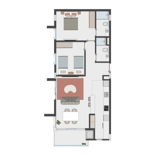 Planos84.49m²